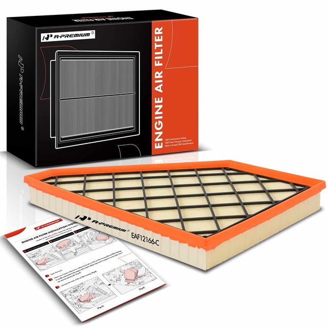 Filtro de aire del motor A-Premium compatible con Buick Enclave 2018-2023
