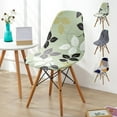 thumbnail image 1 of Dining Chair Cover Mid Century Modern Printed Shell Chair Cover Washable and Removable Armless Chair Cover Stretchable Slipcovers for Home Kitchen Hotel Banquet Dining Room, 1 of 3