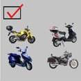 thumbnail image 3 of 28L Heavy-Duty Plastic Motorcycle/Electric Bike Storage Box - Secure Side-Lock Design with 2 Keys, Weatherproof Trunk for Scooters & Motorcycles, Easy Installation Rear Rack Compartment (Black), 3 of 6