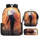 thumbnail image 1 of Skibidi Toilet Backpack Set de tres piezas (mochila + bolsa de comida + estuche para bolígrafos), 1 of 1