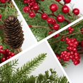 thumbnail image 6 of Artificial Christmas Wreath 22 Inch Christmas Wreaths for Front Door Winter Wreath with Red Berries Pine Cones Needles for Indoor Outdoor Xmas Winter Holidays, 6 of 9