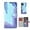 Blue, variant on Personalized Creative Watercolor Painting Flip PU   TPU Phone case with Card Slot for iPhone 13 12 11 8 7 X XS XR Plus Pro Max Mini Shockproof Bracket Function Bumper Cover(Blue,for X/XS)