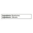 thumbnail image 2 of Great Value Frozen Cultivated Blueberries, IQF, Canada A, Value Size, 1.75 kg, 2 of 3