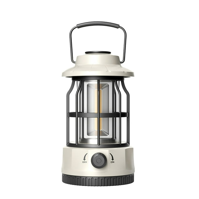 Lumières de Tente pour Camping Lumières de Camping Suspendues Lumières d'Ambiance de Tente Éclairage Rétro Portable Rechargeable Lumières de Cheval Portables