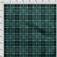 thumbnail image 4 of oneOone Cotton Cambric Teal Green Fabric Tartan Sewing Material Print Fabric By The Yard 56 Inch Wide, 4 of 4