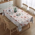 thumbnail image 2 of Mushroom Fairy Princess Pattern Rectangle Tablecloth 60"x84",Waterproof Polyester Rectangle Table Cloth, Wipeable Spillproof Polyester Tablecloth for Dining, Camping, Indoor and Outdoor, 2 of 5