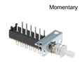 thumbnail image 2 of Momentary Push Button Switch, 4PDT 4 Pole 12 Pin 1 Position 5pcs, 2 of 5