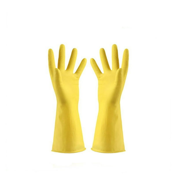 Gants d'étang, gants longs en caoutchouc - gants imperméables gants en  caoutchouc longueur coude