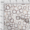 thumbnail image 2 of oneOone Silk Tabby Brown2 Fabric Geometric Sewing Craft Projects Fabric Prints By Yard 42 Inch Wide, 2 of 4