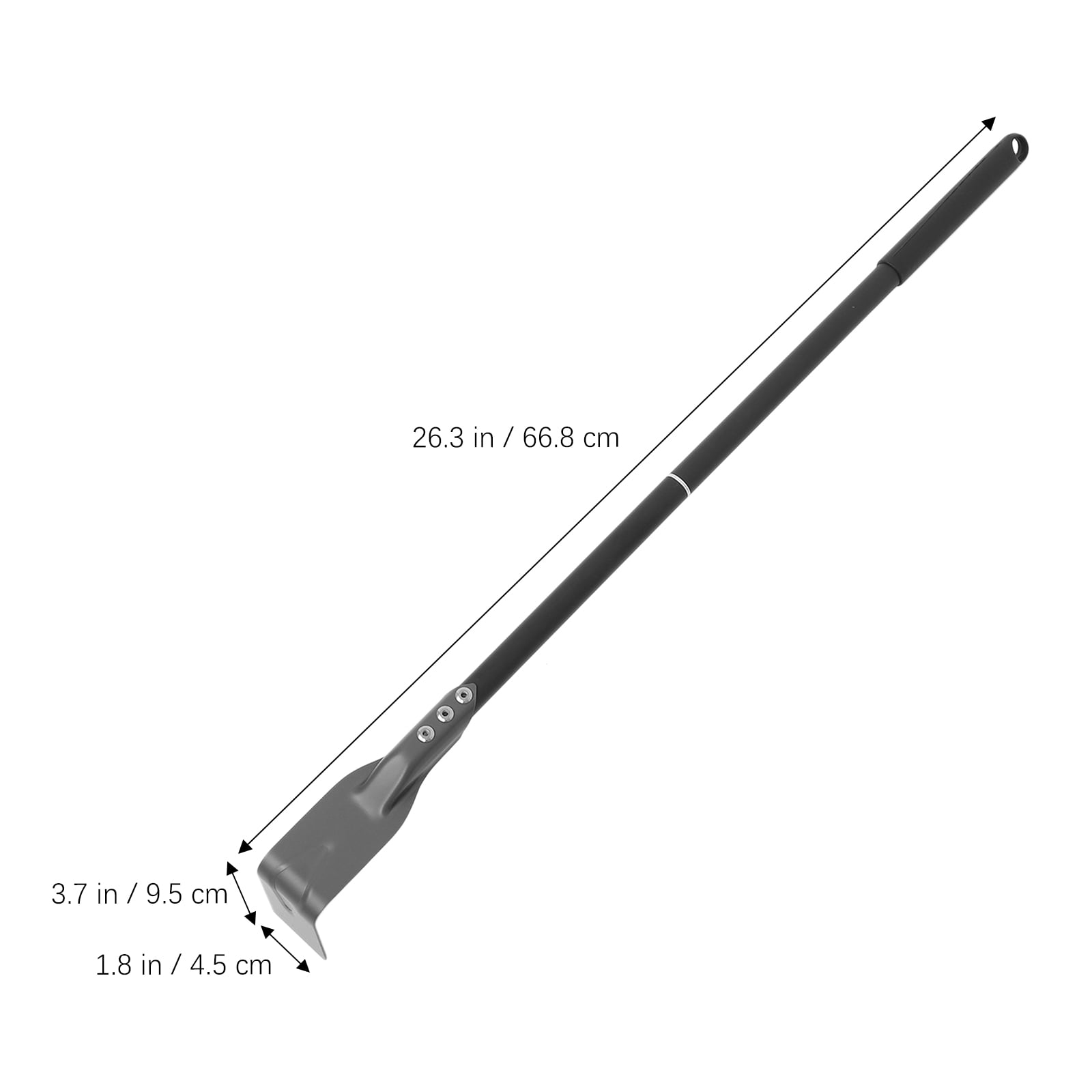 Clean Grill Griddle Pan Cleaning Tools Ash Rake Hoe Household Aluminum Handle Fireplace Oven