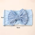 thumbnail image 2 of EnJoCho Super Stretchy Soft Knot Headbands with Hair Bows Head Wrap Hair Accessories For Baby Girls Toddlers Kids Comfort Headband Babies Gifts, 2 of 3