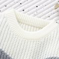 thumbnail image 3 of CHEEREAM 2 Pcs Toddler Baby Girl Sweater Sets Long Sleeve Color Block Pullover Tops and Pants Infant Girl Fall Winter Clothes for 6 Months-3 Years, 3 of 7