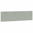 thumbnail image 5 of vidaXL Coussin de Tête de Lit Gris Clair 183 cm Velours, 5 of 5