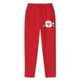 thumbnail image 3 of Men's Casual Hop Track Pants Solid Color Workout Joggers With Pocket and Design for Comfortable Stylish Wear, 3 of 4
