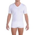 thumbnail image 1 of Ginch Gonch T-Shirt Col en V pour Hommes Signature Series Blanc TG, 1 of 2