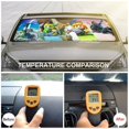 thumbnail image 4 of The Legend Of Zelda Game Car Windshield Sunshade Umbrella Stylish Foldable Reflective Sun Visor Front Window Cover Protector Accessories, 4 of 7