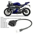 thumbnail image 3 of Cable Adaptador ANGGREK OBD2 3 Pines a OBD2 Escáner de Código de Falla para Yamaha X-MAX N-MAX MT-125, 3 of 7