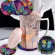 thumbnail image 3 of Kits Posavasos Acrílico 8 Piezas Con Soporte Cgtredaw Mariposa #8, 3 of 7