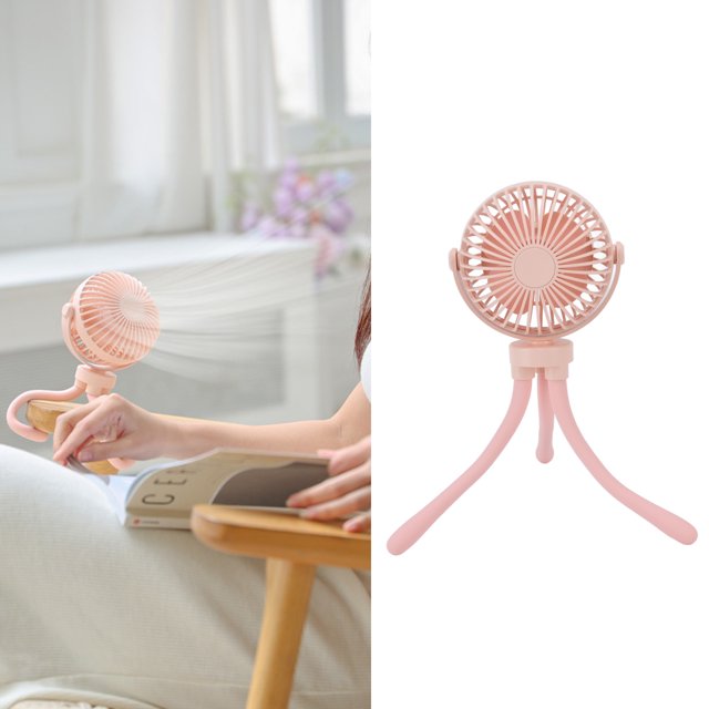 Universal Fan, Portable Fan Versatile Fan Desk Fan USB Rechargeable Fan, Adjustment Octopus Baby Fan 2500 To 4400RPM USB Charge Portable Fan With Deformable Tripod For Home