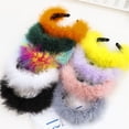 thumbnail image 6 of Festival Accessories women Headwear Hair Band Fluff Headbands Stage Performance Feather GREY, 6 of 8