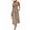 Beige, variant on 2025 Fashion Women'S Summer Jumpsuit Floral Casual Loose Wide Leg Short Sleeve Bodysuit Set Blue M