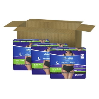 Always Discreet Boutique, Large Disposable Incontinence Underwear