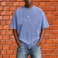 thumbnail image 3 of Christian Shirt for Men Women Faith Jesus Cross Bible Verse Shirts Oversized Vintage God Graphic Tee Top, 3 of 6