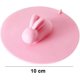 thumbnail image 3 of Tapón de baño CHAO 4 piezas silicona forma conejo, 3 of 5