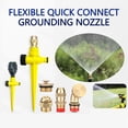 thumbnail image 1 of Fiudx Aspersor de Césped Tipo Bala de Cobre, Boquilla Ajustable de 360°, Tecnología de Ahorro de Agua, Fácil Instalación, Riego de Césped, Riego de Jardín, Múltiples Usos, Material de Latón Duradero,, 1 of 4