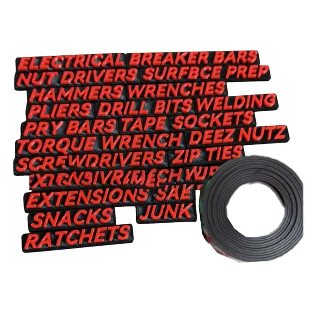 ZheElen Magnetic Name Tags For Classroom securely adhere to Everything In Place With Toolbox Labels Strong Magnetism