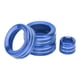 thumbnail image 2 of 4 Uds. Anillo de cubierta de perilla de aire acondicionado, decoración circular de Control de clima para tablero, apto para BRZ 2017-2020, 2 of 8