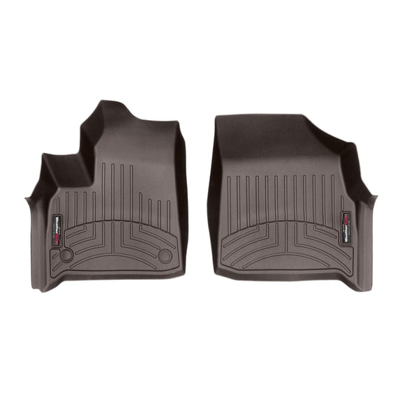 WeatherTech Custom Fit FloorLiners compatible with Chevrolet Traverse, Traverse Limited - 1st Row (Driver & Passenger), Cocoa