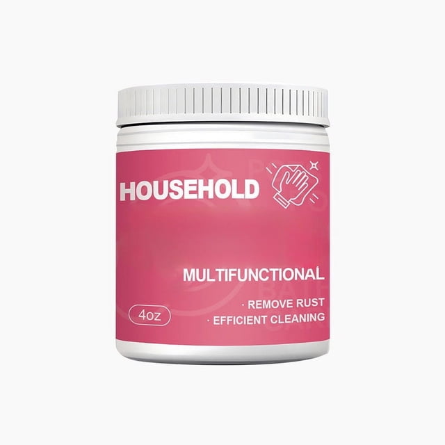Crema limpiadora multifuncional con abundantes agentes descontaminantes, ideal para la limpieza de azulejos de bañeras y ollas.