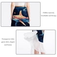 thumbnail image 2 of Shark Chic Chiffon Beach Dress for Women - Summer Dresses with Polyester Straps for Sunny Days, 2 of 6