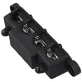thumbnail image 2 of 12V 250A 4 Post Busbar Bus Bar Power Distribution Block W/ Cover 5/16" Black M8, 2 of 10