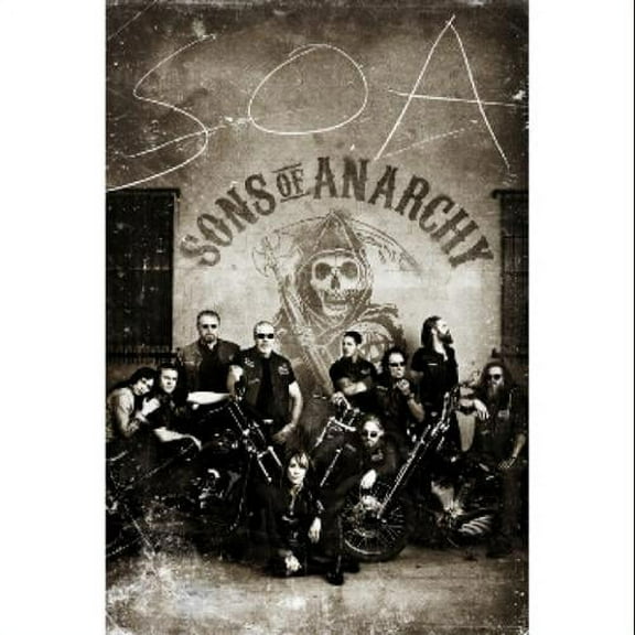 Sons Of Anarchy Vintage Poster Print (24 X 36)