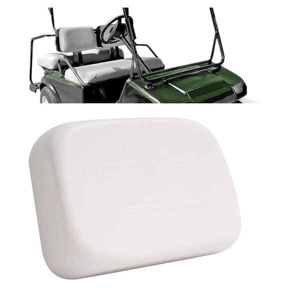 Seat Cushion Replacement Compatible with Club Car DS 1979-2000.5 Golf Cart Seat Bottom Back Cushion Pad Assembly