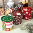 thumbnail image 1 of Vintage Airtight Cookie Jar With Lids - Large Tin Storage Container For Kitchen Counter & Holiday Gifting, 1 of 2