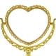 thumbnail image 5 of Espejo de maquillaje de mesa, espejo de giratoria, espejo de soporte de escritorio para vestirse Forma de corazón de oro Yuyangstore Espejo de maquillaje de mesa, 5 of 6