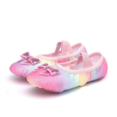 

PEASKJP Basketabll Shoes Girl Children Girls Summer Flats-Soled Breathable Slip On Anti Slip Sneakers Non Slip Work Athletic Trainer Pink 10