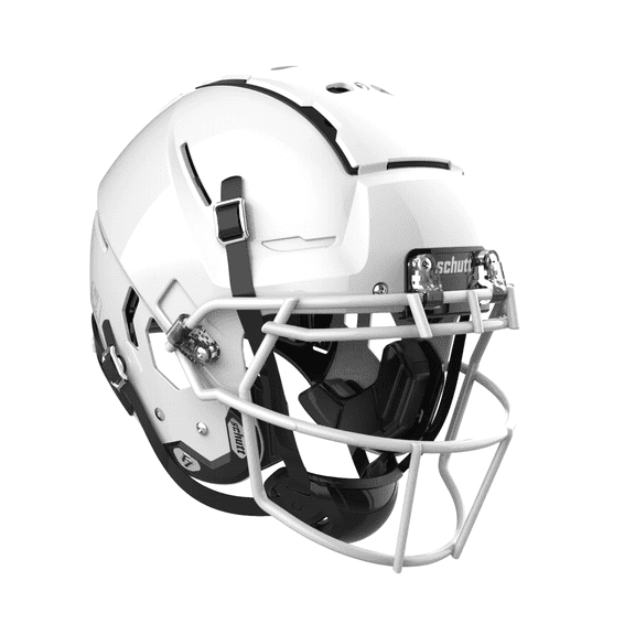 Schutt F7 VTD Adult Football Helmet - Collegiate Package (S, White)
