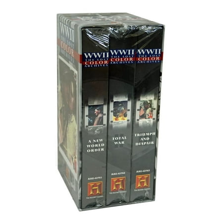 World War II - The Lost Color Archives 3 VHS Box Set - provides a unique perspective on everything from the war's most critical battles and key personalities to the plight of uprooted refugees