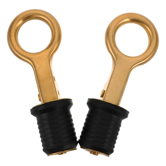 LITINKIMI Marine Enthusiasts Boat Drain Plug Rubber 2Pcs for Water Drainage in Boating Accessories
