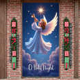 thumbnail image 5 of Elegant Design O Holy Night Banner Religious Celebration Background for Christmas Party Holiday Decoration Family Gathering, 5 of 9