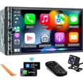 thumbnail image 1 of Estéreo inalámbrico para coche de doble DIN SJOYBRING con Carplay y Android, 1 of 7