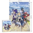 thumbnail image 2 of Genshin Impact Jigsaw Puzzle, Wood Puzzles Adult, 35 PCS Jigsaw Puzzle Perfect for Game Nights, 2 of 7