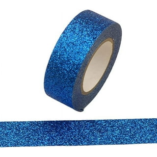 WANYNG Adhesive Tape 1 Roll Glitter Washi Tape DIY Decorative Colored Tape  Sticky Craft Tape Self Adhesive Glitter Tape For Scrapbooking And Paper