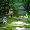 thumbnail image 4 of SEANATIVE Owl Cemetery Solar Lights for Grave Dad Flowers Grave Lights for Cemetery Auto On/Off Solar Garden Lights Waterproof Solar Lights for Grave Yard Lawn Porch Balcony, 4 of 7