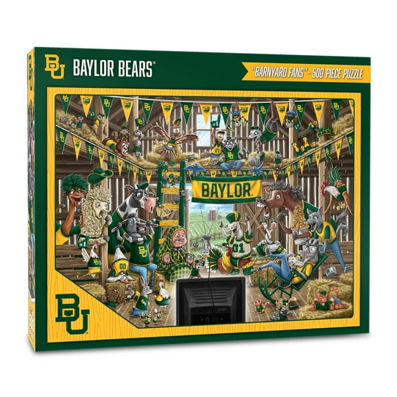 YouTheFan NCAA Baylor Bears Barnyard Fans Puzzle - 500 Piece