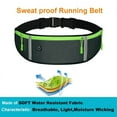thumbnail image 3 of Cinturón para correr, riñonera para hombre y mujer, resistente al agua, ideal para senderismo, fitness, viajes, ajustable, funda para correr, soporte para teléfono, accesorios., 3 of 5